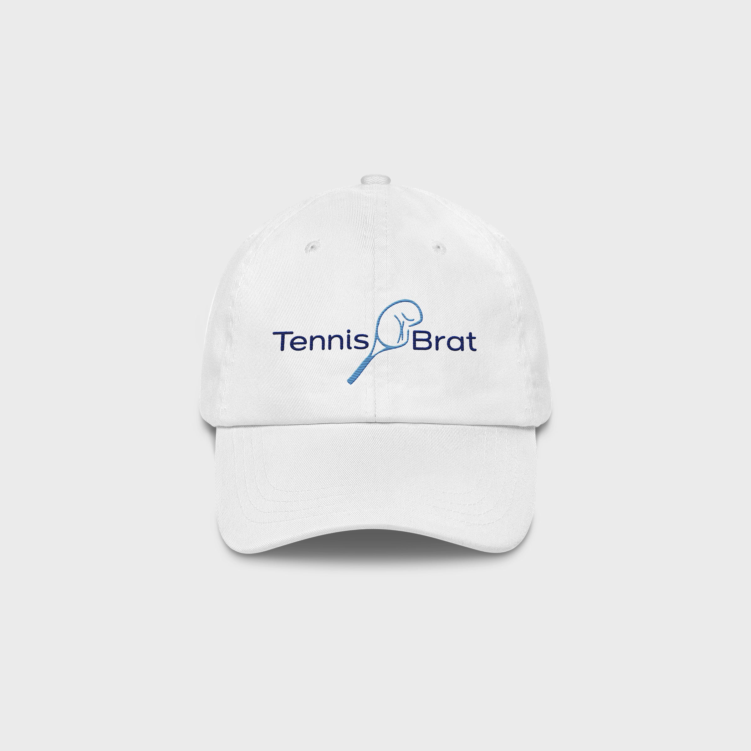 Embroidered Navy & Azure Classic