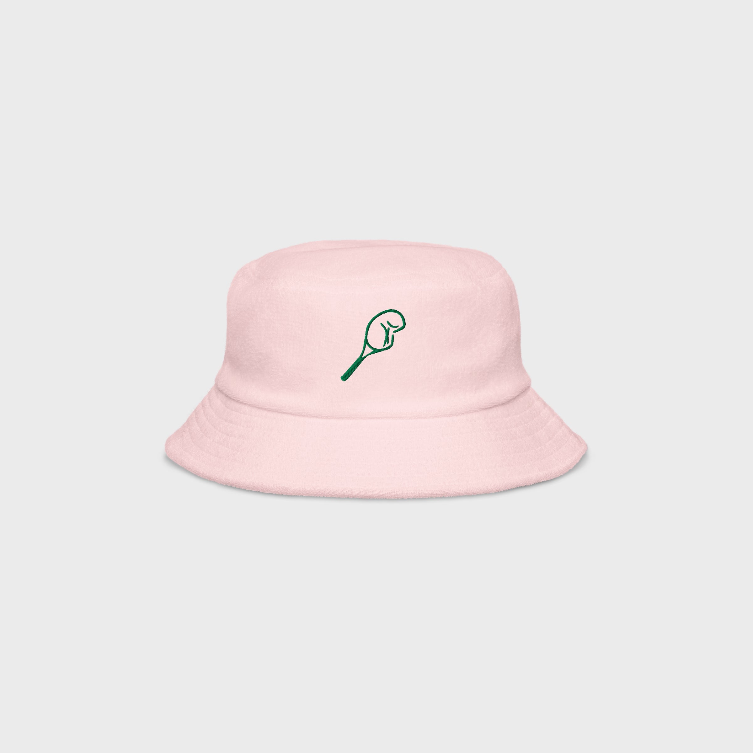Terry Cloth Bucket - Green Broken Racket