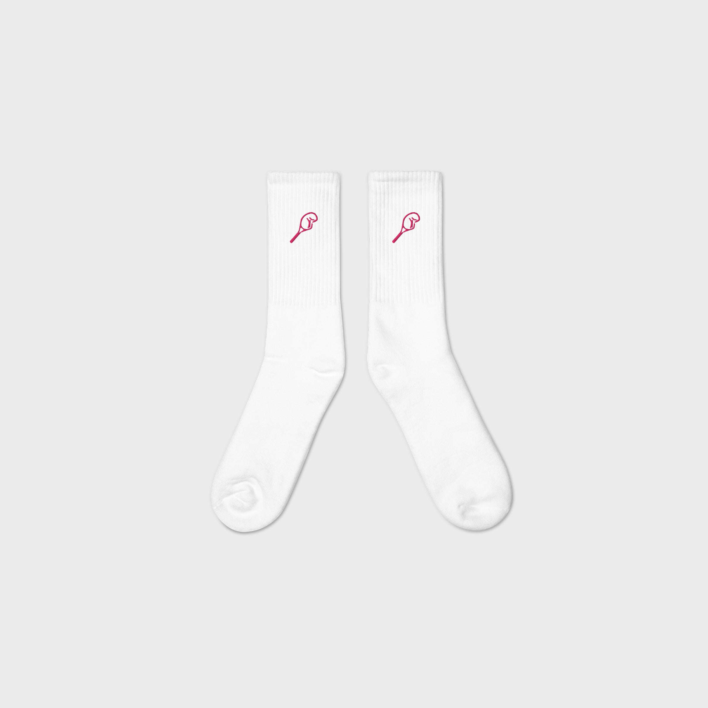 Embroidered Pink Broken Racket™