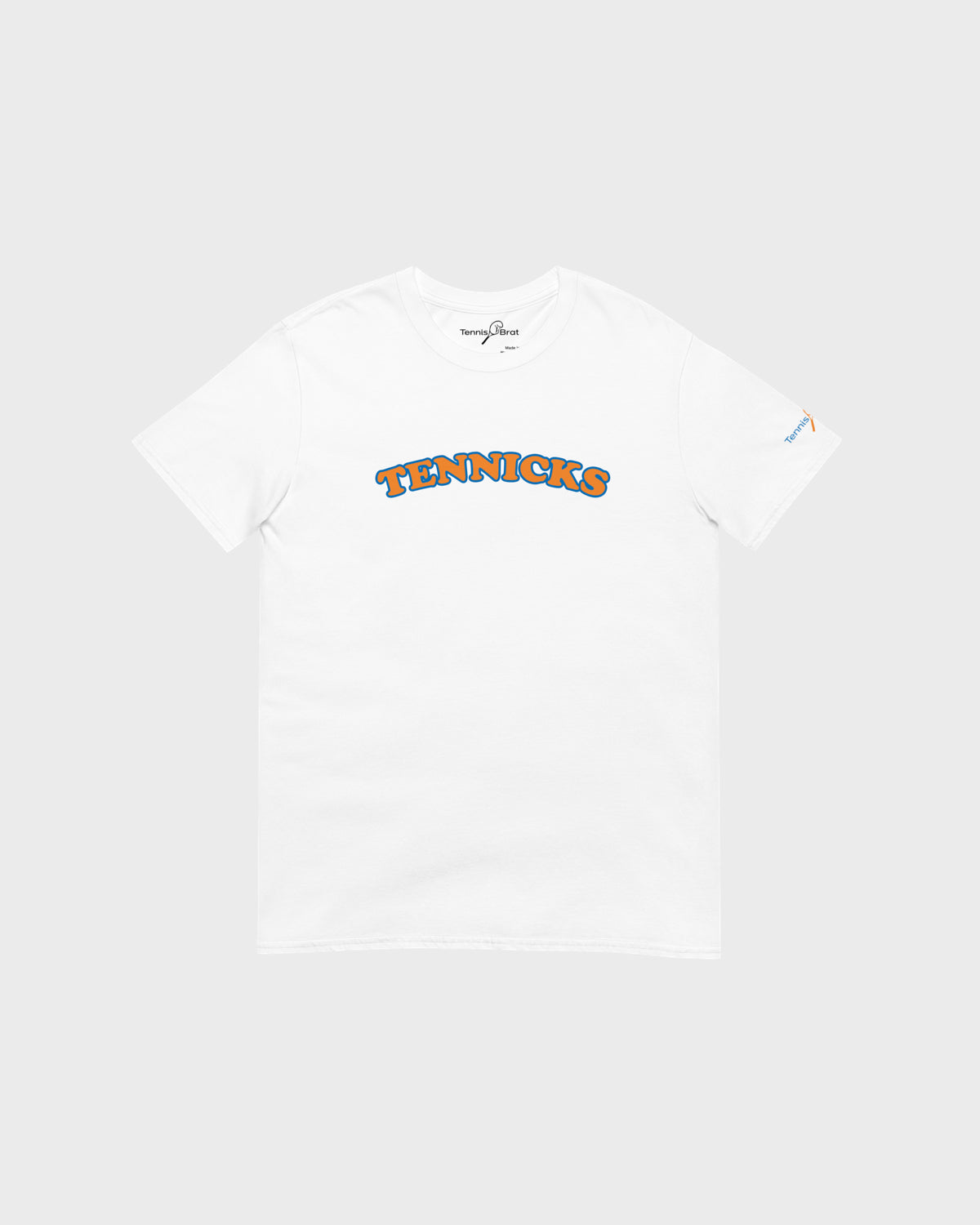 TENNICKS tee in white from the Tennis Brat capsule