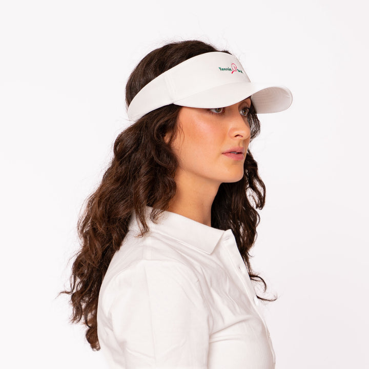 Visor - Embroidered Green & Pink Classic Logo