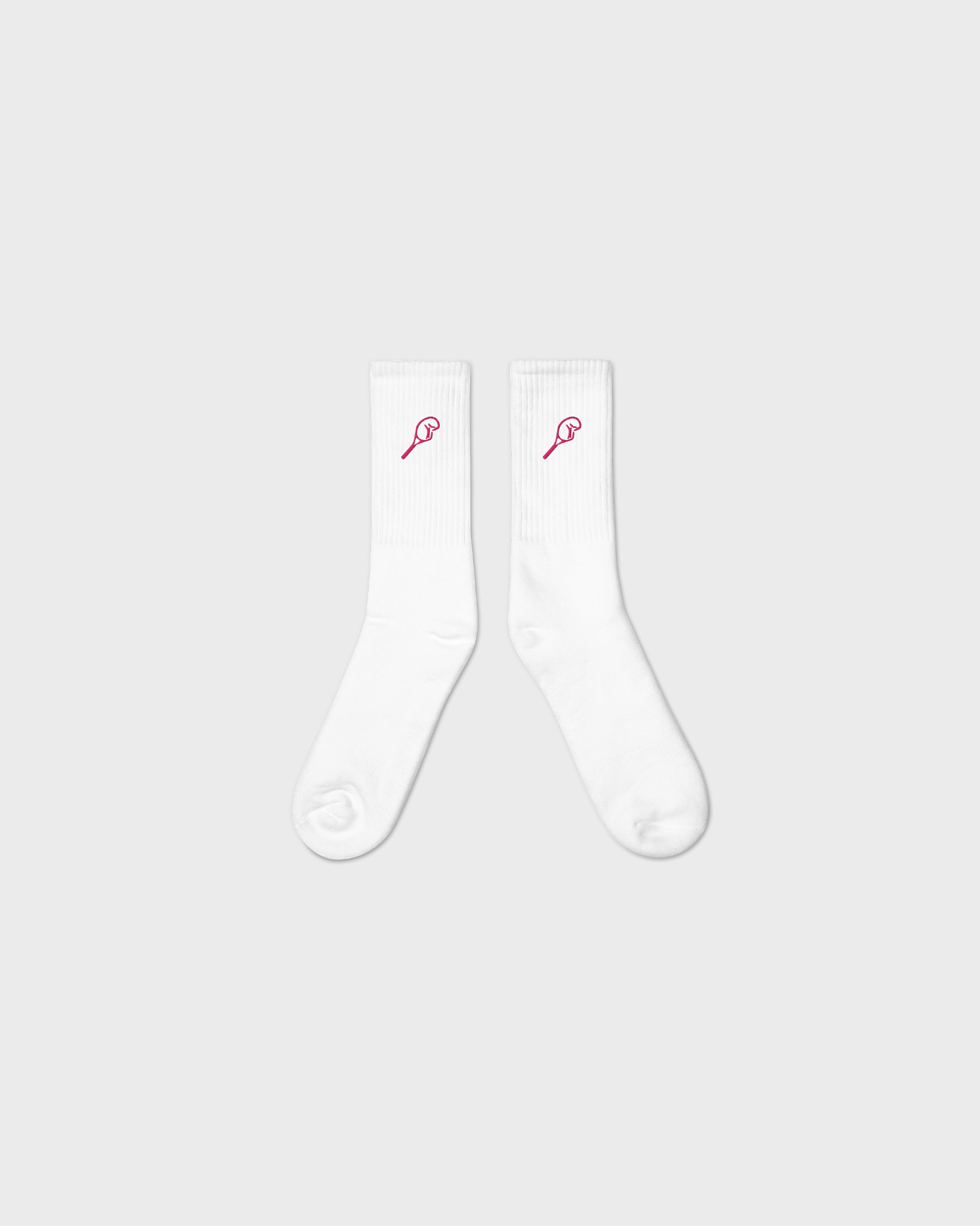 Embroidered Pink Broken Racket™