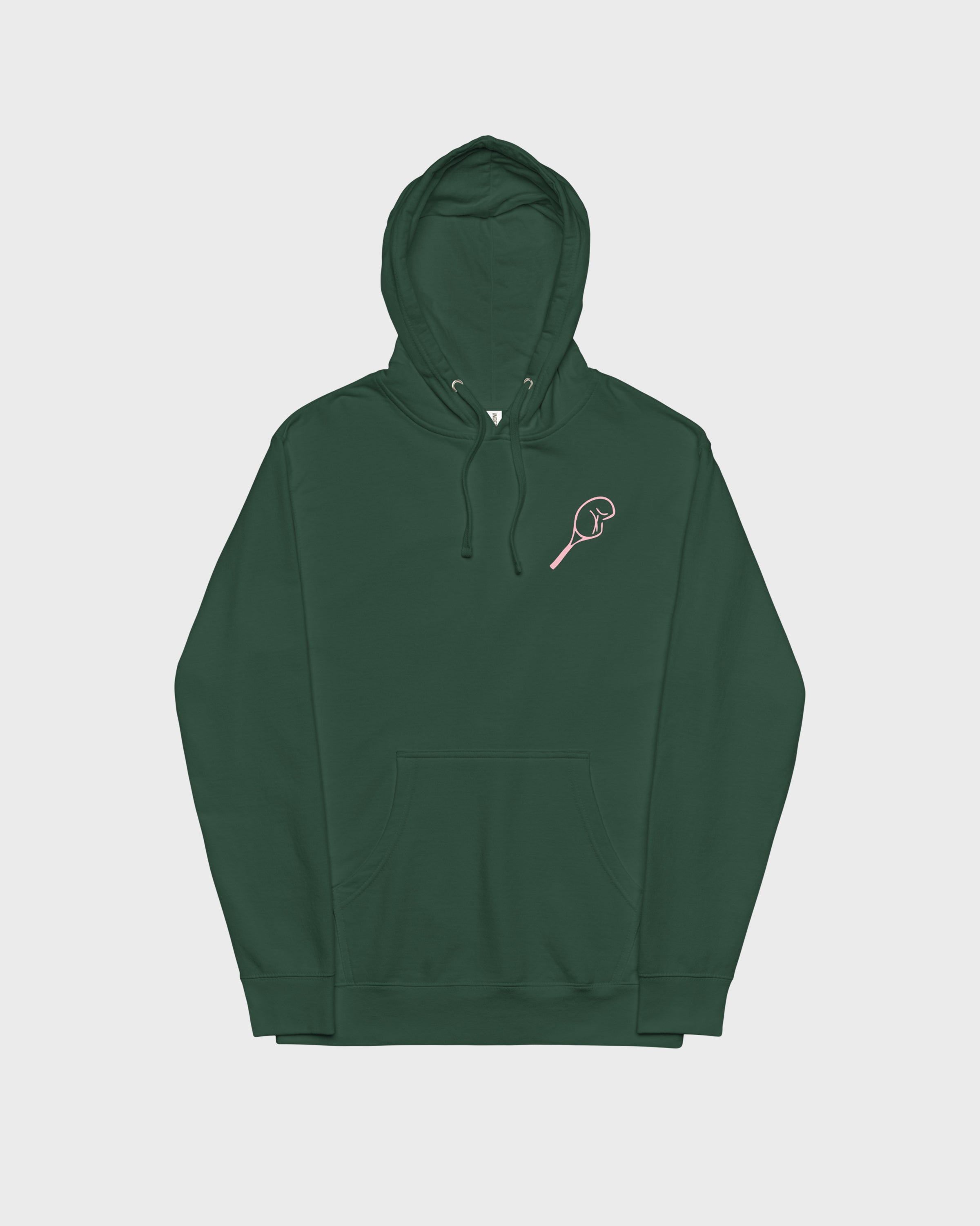 Broken Racket Hoodie (Forehand)