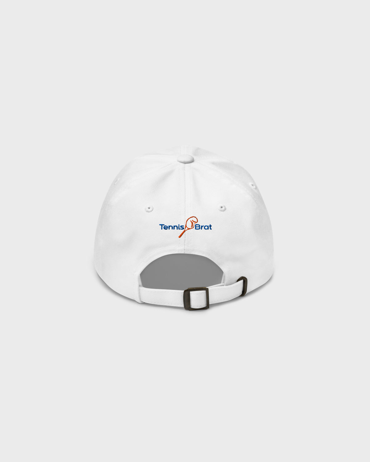 TENNICKS™ Embroidered White Dad Hat | Tennis Brat™