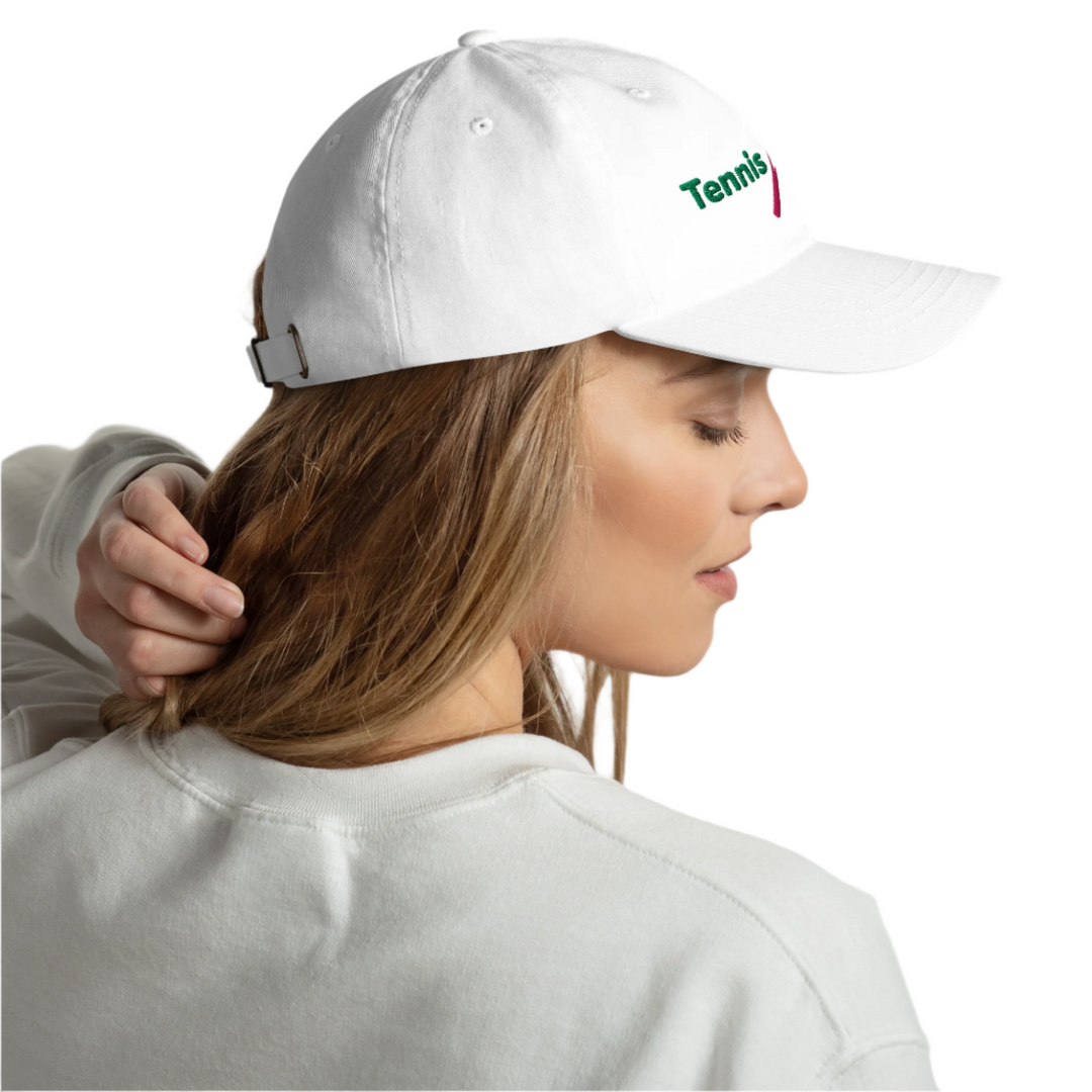 Embroidered Green & Pink Classic Logo