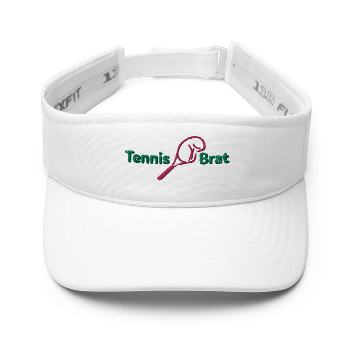 Visor - Embroidered Green & Pink Classic Logo